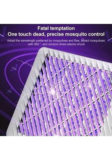 Fastbuy Xqn 828 Akü Sivrisinek Tuzak Lamba - Kullanışlı Ve Güvenli Sivrisinek Yönetim Sistemi