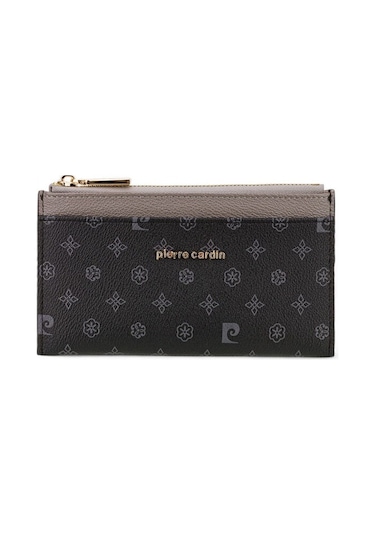 Pierre Cardin Monogram Siyah Kadın Cüzdan 06pc24k605-mn Siyah