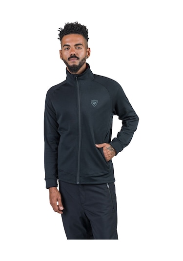Rossignol Blackside Fleece Fz Erkek Siyah Polar Blk Siyah