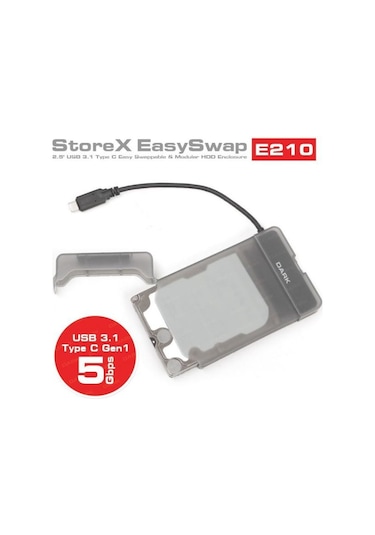 Dark Storex E210 2.5 Usb 3.1Gen1 Type-C Satai-I