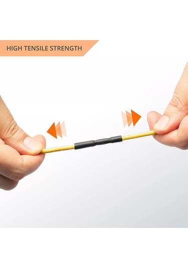 Kvt Siyah Termo Büzülme Yapışkan Boru Ø40/10 Termo Büzülme 208772510