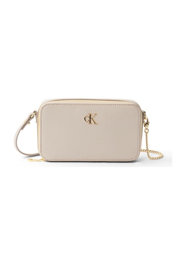 Minimal Mono Camera Bej Kadın Çanta-8769 Bej