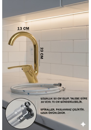 02-44 Lavabo Banyo Bataryası Robot Duş Takımı Musluk Armatür Siyah Beyaz Krom Gold Renkler Gold