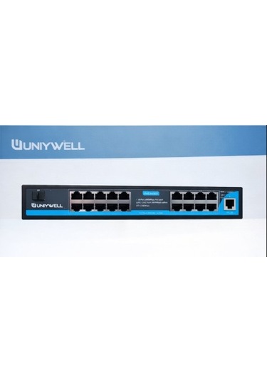 Unıywell 16+2+1 Sfp Port Poe Swıtch Yönetilebilir