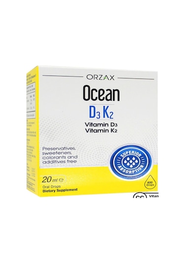 OCEAN METHYL B12 1000 MCG 10 ML + OCEAN D3 K2 VITAMIN DAMLA 20 ML
