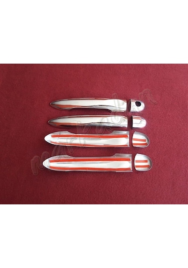 Db Chrome Renault Megane 3 Kapı Kolu Nikelajı 2010-2016 4 Kapı P.