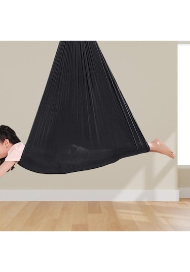 Suntek Çocuk Salıncak Hamak Balkon Için Anti Tip Sandalye Siyah