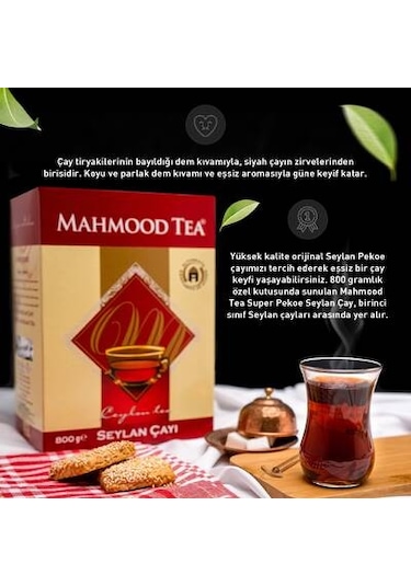 Mahmood Tea Super Opa Seylan Çay 800 G + Super Pekoe Seylan Çay 800 G