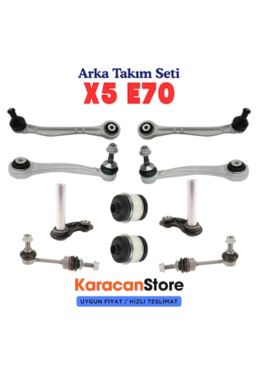 Bmw X5 Serisi E70 Kasa Arka Salıncak Alt Takım Seti -