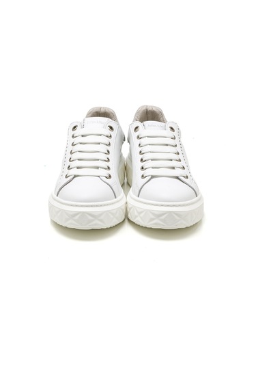 Sneaker Günlük Kadın Mar-25y-209-8888 John May Beyaz-metalik Gümüş Beyaz