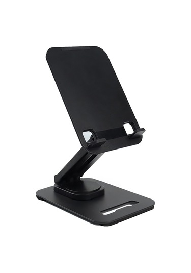 Jmary Mk-62 Ayarlanabilir Katlanabilir 360 Derece Dönebilen Telefon Ve Tablet Standı Siyah