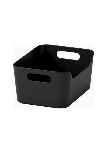 Ikea Uppdatera 24x17 Cm Kutu Ev Dolap Düzenleyici Antrasit