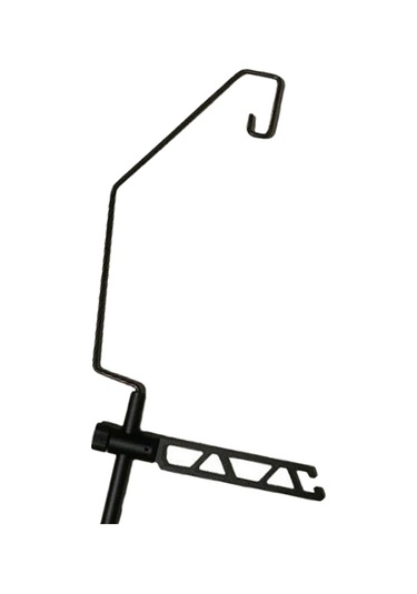 Homyl Seyahat Bahçe Yürüyüş Için Asılı Işık Tutucu 21cm Siyah