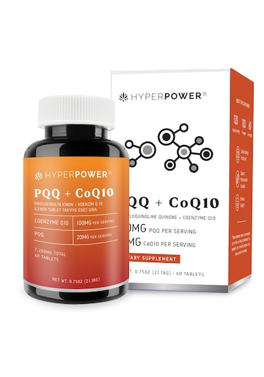 Hyperpower Pqq 20Mg +Coq10 100mg 60 Tablet