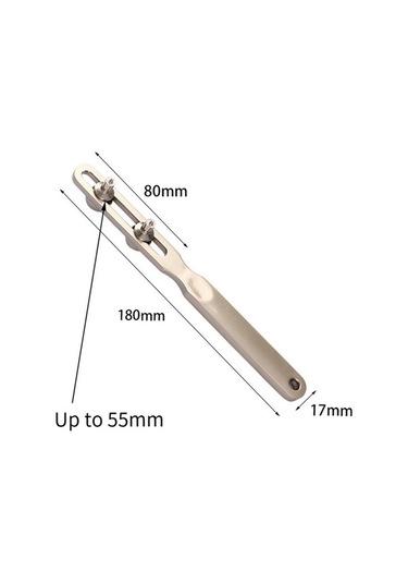 : Ulzyvf Yuvarlak Saat Pençe Açacağı - Gümüş 2'li Arka Kapak Açma Gümüş