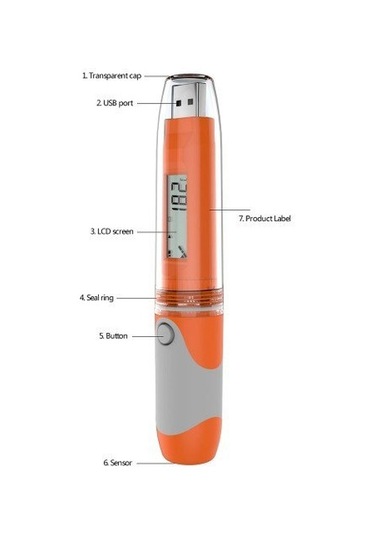 Rc-51h Sıcaklık ve Nem Kayıt Cihazı  Datalogger