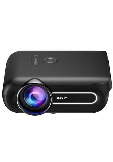 Havit PJ209A Plus Google TV Akıllı Projeksiyon Cihazı – 12000 Lümen, 1080P, 4K Destekli, Auto Focus