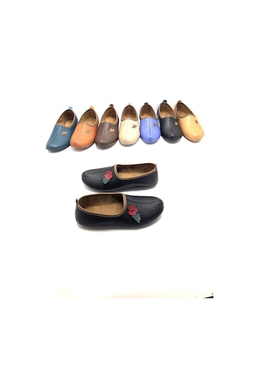 Derilax Hakiki Deri Hac Umre Tavaf Patiği Ve Ev Ayakkabısı Siyah Kırmızı Kırmızı - Siyah Derilax Hakiki Deri Hac Umre Tavaf Patiği Ve Ev Ayakkabısı Siyah Kırmızı Kırmızı - Siyah