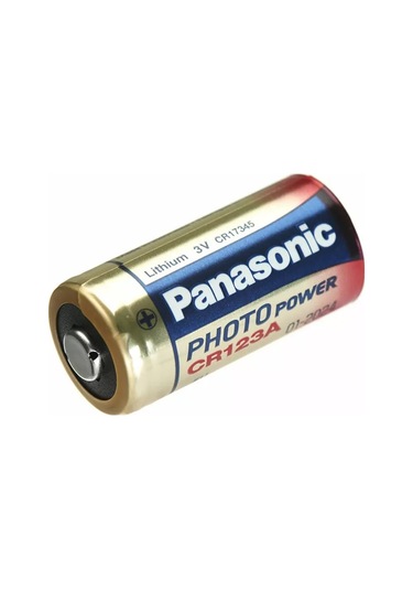 Panasonic Cr123al/1b 3 Volt Lityum Cr123 Tekli Fotoğraf Makinesi Pili