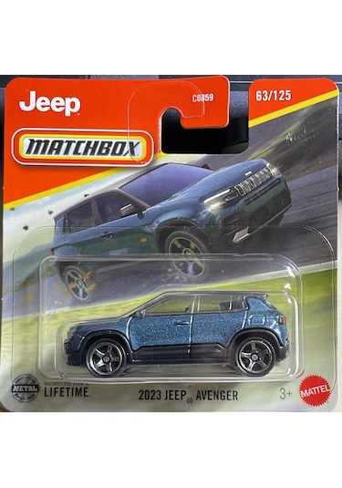 Mattel Matchbox 2023 Jeep Avenger Araba C0859-jbr56