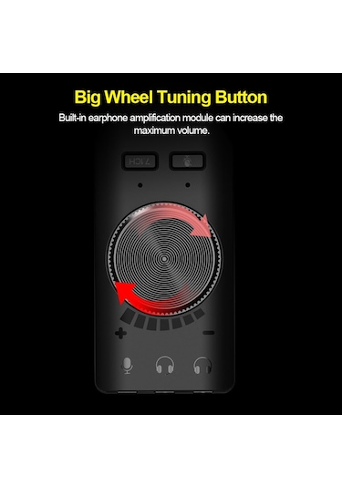 Xindoker Gs3 Usb 7.1 Sanal Ses Kartı - Sessiz Tuşlu, Sürücüsüz, Pc/laptop Uyumlu, Siyah