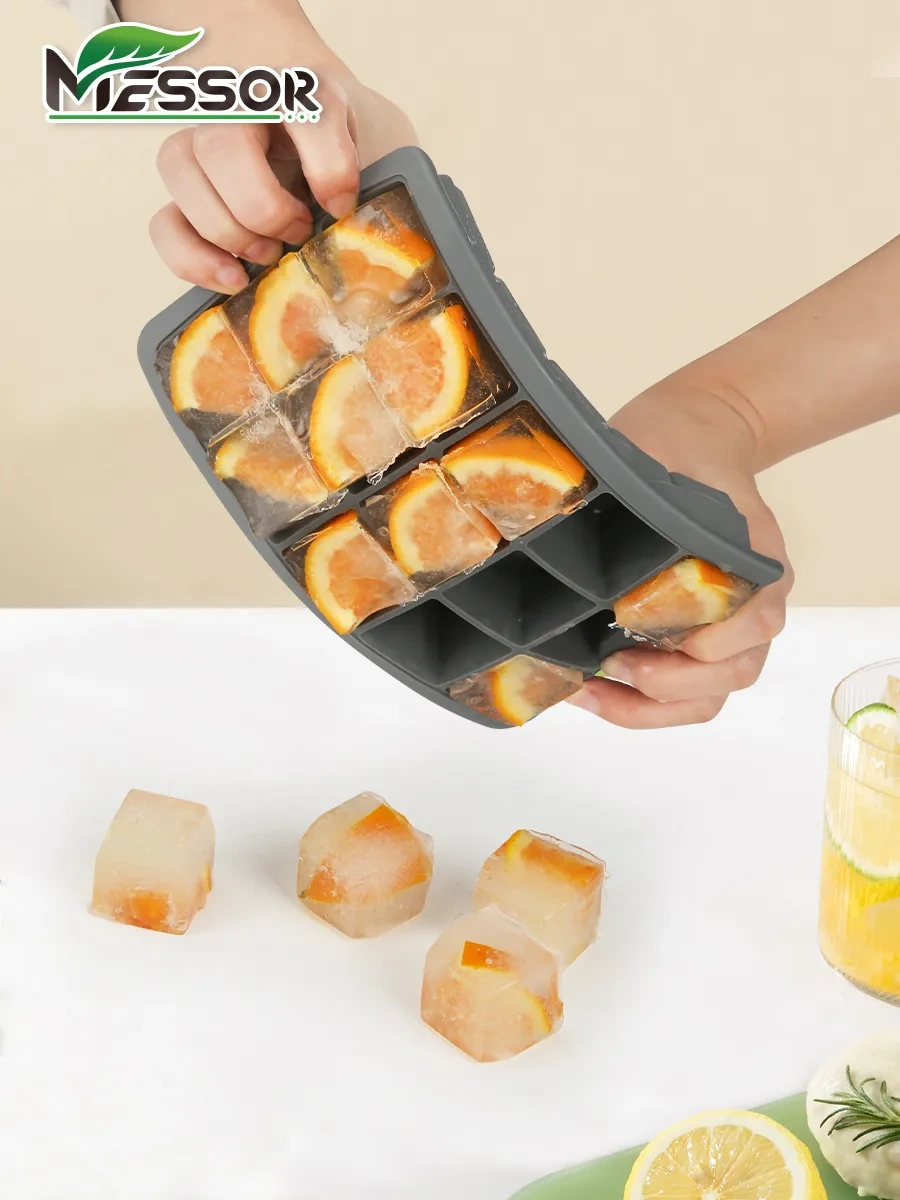 Messor Kapaklı Silikon Buz Kalıbı 431552354 Gri