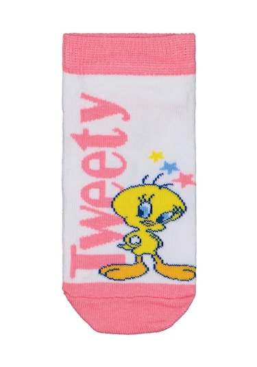 Tweety 2-12 Yaş Kız Patik Çorap - Standart 4-5 Yaş Standart