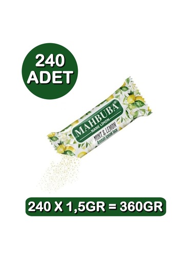 Mahbuba Tek İçimlik Nane Limon Aromalı Oralet Çayı 240 1,5gr