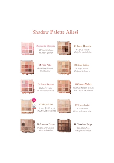 Dasıque Shadow Palette 36 Dark Angel