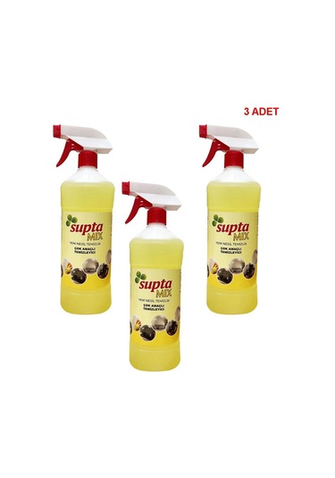 Supta Mix Çok Amaçlı Temizlik Maddesi 3 x 1 L