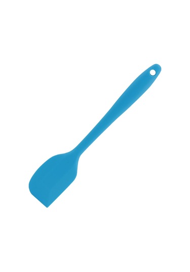 Mavi Silikon Spatula 1 Adet 8.0ın Küçük Kauçuk Spatula Isıya Dayanıklı Yapışmaz Esnek Kazıyıcılar Karıştırma Pişirme Araçları Mutfak
