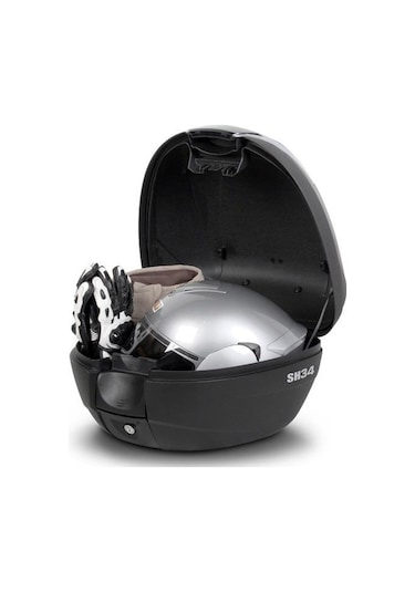 Shad Sh-34 Motosiklet Arka Çanta Siyah Carbon