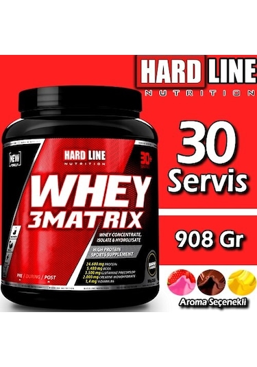 Hardline Whey 3 Matrix 908 G