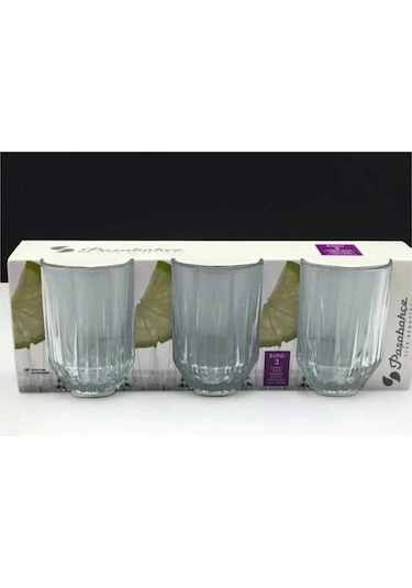 Paşabahçe 520272 Echo Su Bardağı 250cc 3 Lü