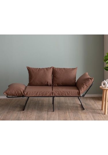 Pafu Viper İkili Katlanır Yataklı Koltuk Keten Açık Kahverengi