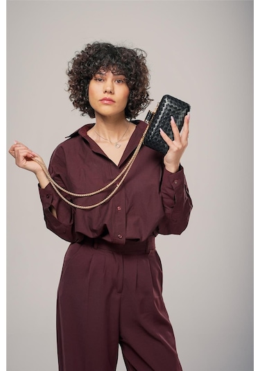 Ççs Kadın 17776 Omuz Askılı El Çantası Siyah