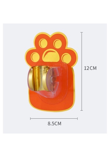 Brokoli Home Banyo Duş Başlığı Tutucu Yapışkanlı Hayvan Figürlü Hareketli Duş Başlığı Tutucu Diğer