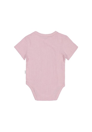 Civil Baby Ayıcık Baskılı 1-18 Ay Çıtçıtlı Badi - Pembe