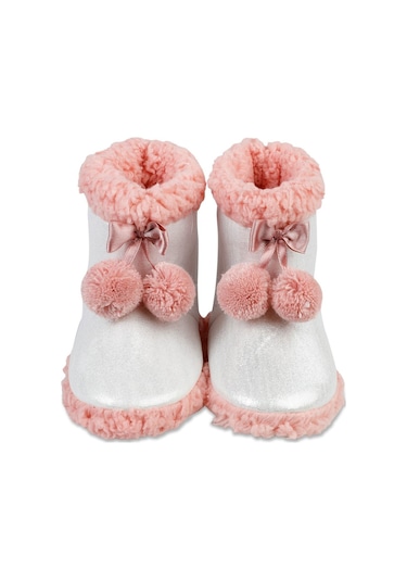 Civil Girls Kız Çocuk Panduf 31-35 Numara Ekru 94a86009324w1-1 Ekru