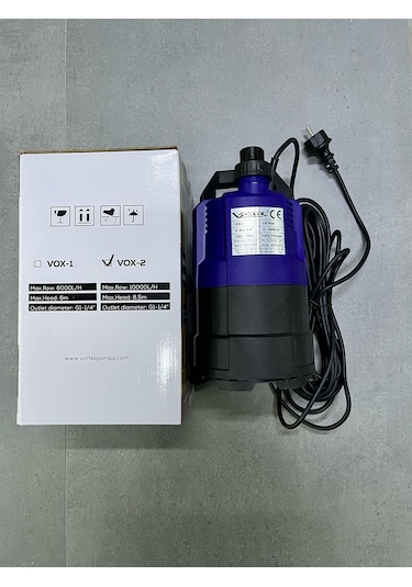 Dalgıç Pompa Vox2 Vortex 0,75 Hp