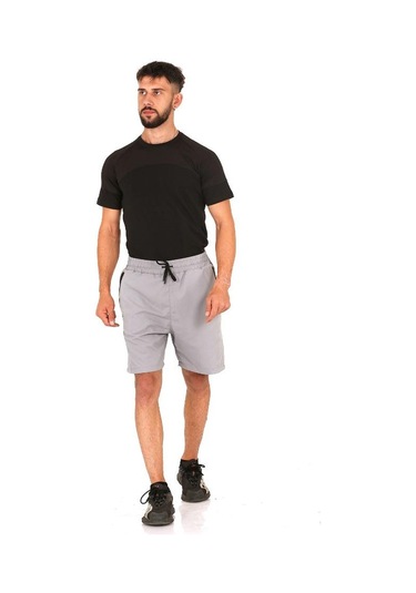 Scorp Force Spor Şort Gri