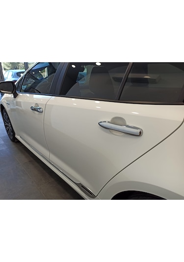 Toyota Corolla Uyumlu 2019-2022 Kapı Kolu Kaplaması Nikelaj