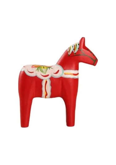 Pazly Süsü Suntek Küçük-kırmızı İskandinav Dekoratif Dala At Gi