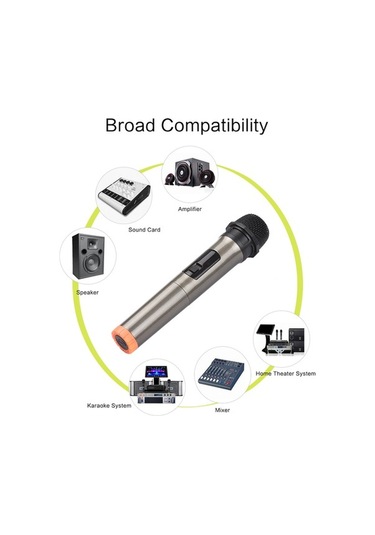 Didadodo Kablosuz Mikrofon - Uhf, 50m, Profesyonel Kalite, Prof. Ses Sistemi