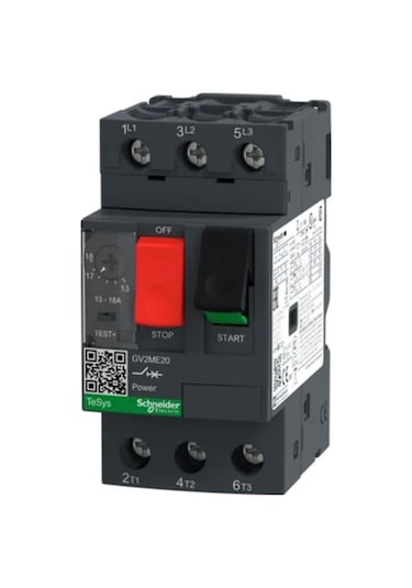 Schneider Electric Tesys Deca Gv2Me20 Motor Koruma Şalteri (13A-18A)