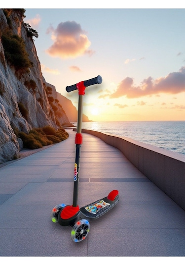 Swing Işıklı 3 Tekerlekli Scooter