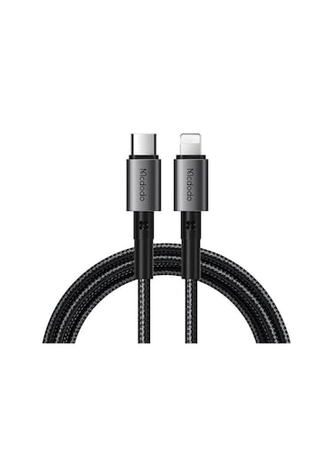 Mcdodo Ca-2850 36w Typec İphone Uyumlu Hızlı Şarj Data Kablo 1.2m-siyah