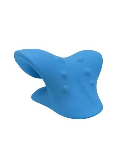 Hangfox Evde Kullanalım: Boyun Ağrısı Giderici C Şekilli Masaj Yastığı - Yükseklikli Materyal, Kolay Kullanım - Pembe, Universal Boy Pembe