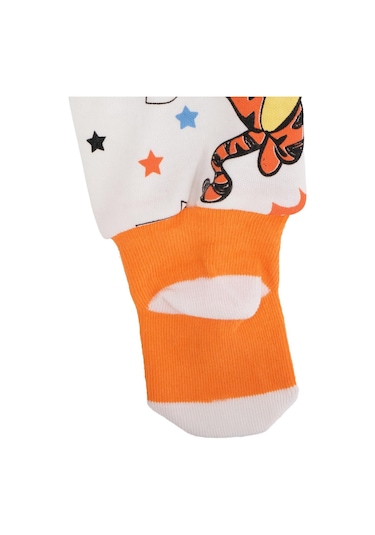 Bebelop Tiger Baskılı Çoraplı Pijama Altı 001