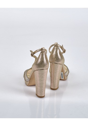 Natty Shoes Altın Kadın Ayakkabı 20119671 001